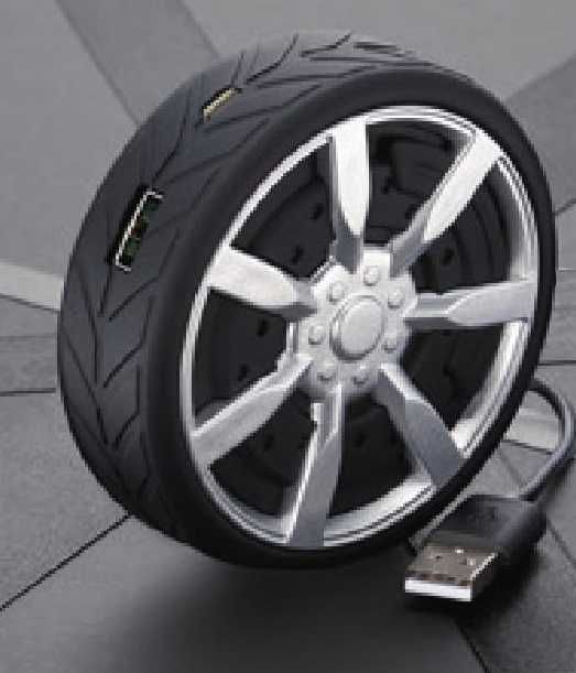 Port USB in forma de roata, Avon