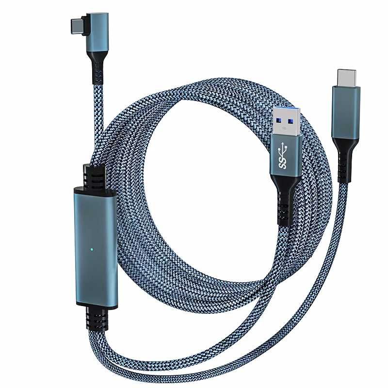 Кабель для VR очков USB Type-C (USB 3.2) — передача данных + зарядка