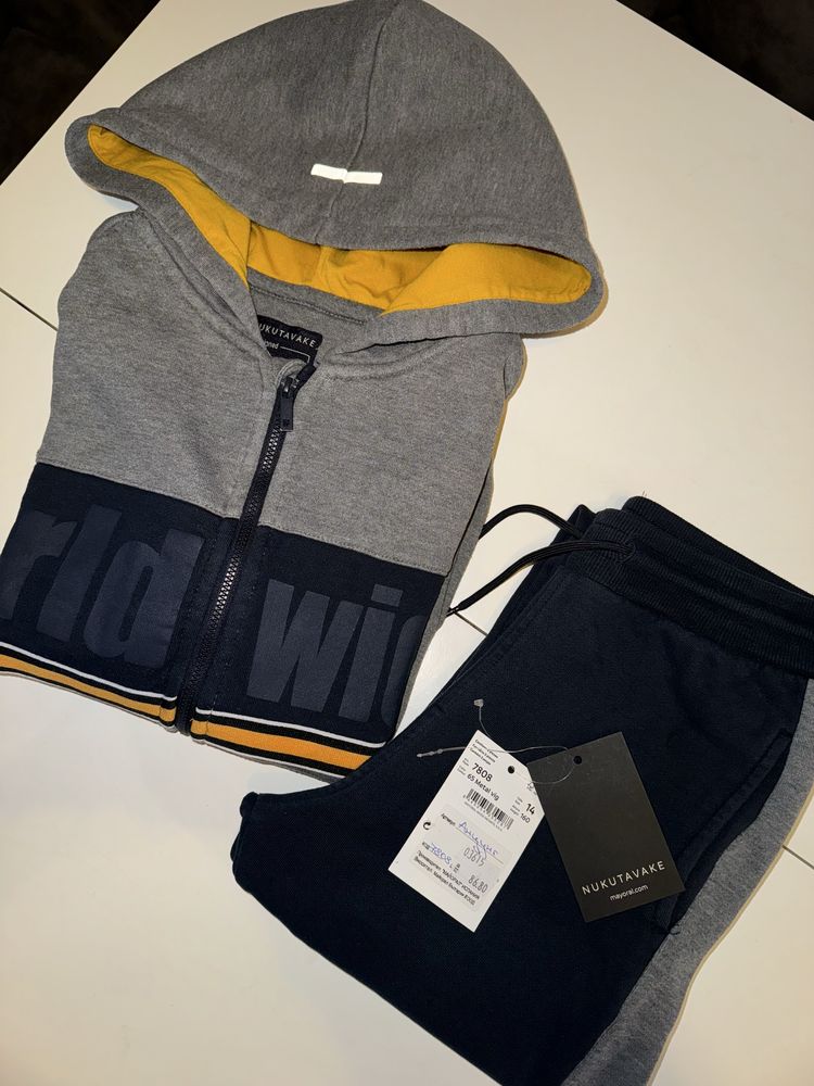 Mayoral/Nukutavake анцунг, H&M пуловер, Pepperts долница за 12-14 год.