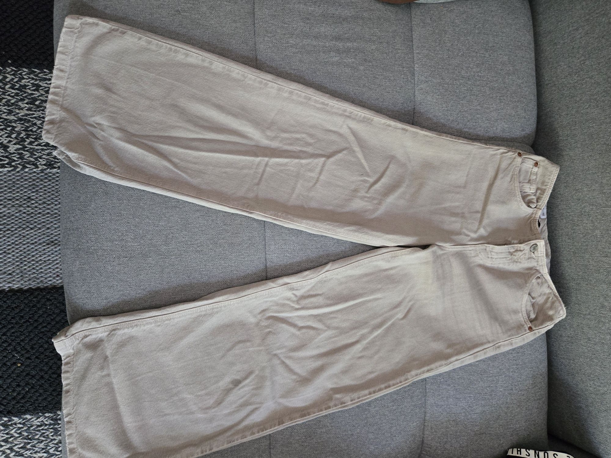 Детски дънки Зара 11-12 г. бежово Zara