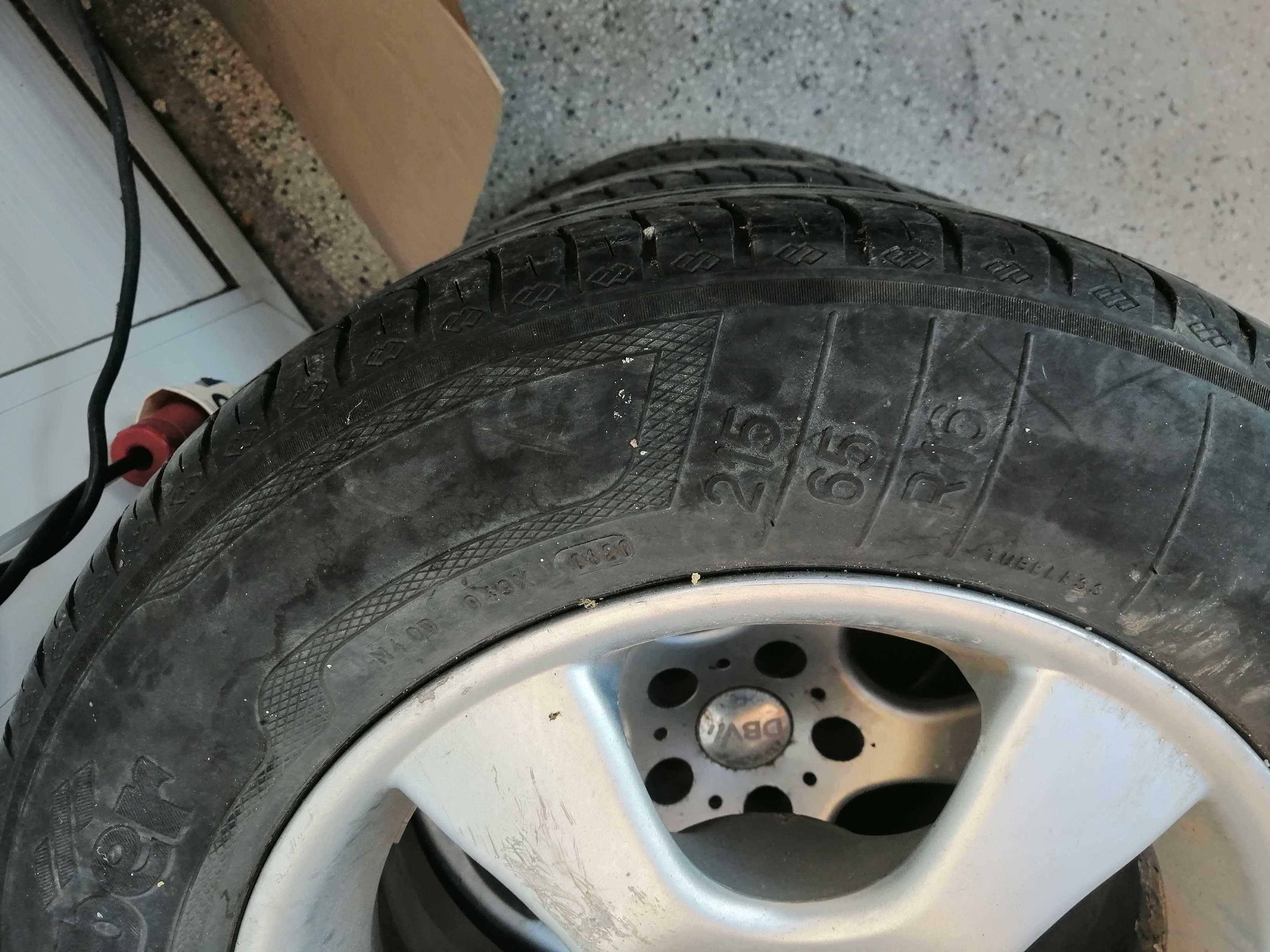 Гуми с джантсвалени от Mitsubishi pinin