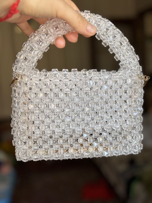 Сумка из бусин ручной работы