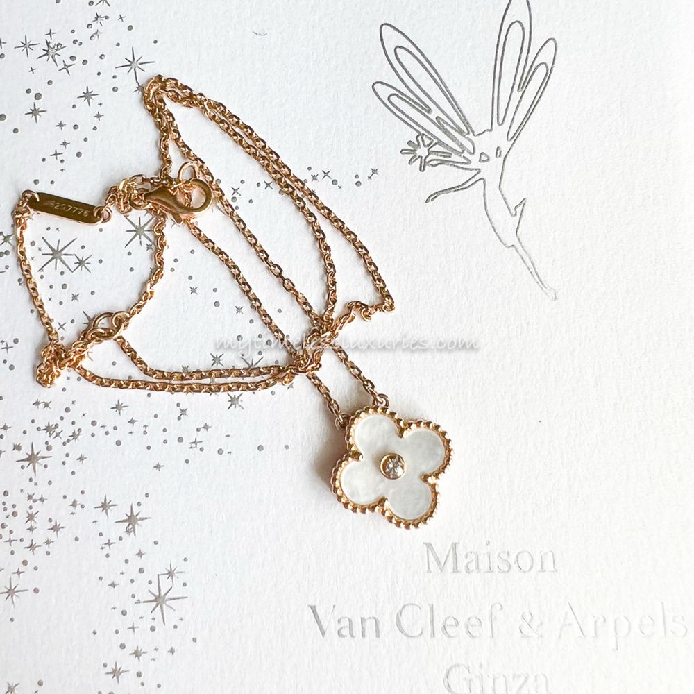 Van Cleef & Arpels holiday pendant 750/18K