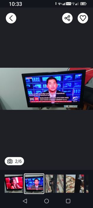 Led tv slim 55cm (22inchi)