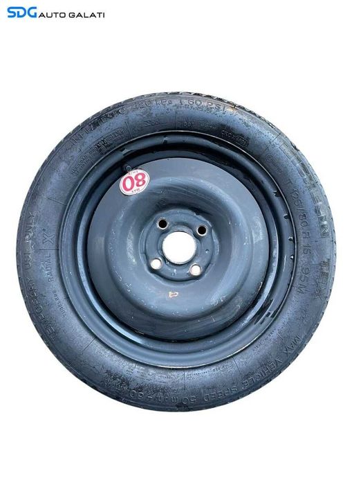 Janta Roata Rezerva Slim 31-2jx15h2x45 125 80 15 R15 4x100 Rover 200 25 45 MG ZR ZS 1995 - 2005 Cod RRC116520 [B4194]