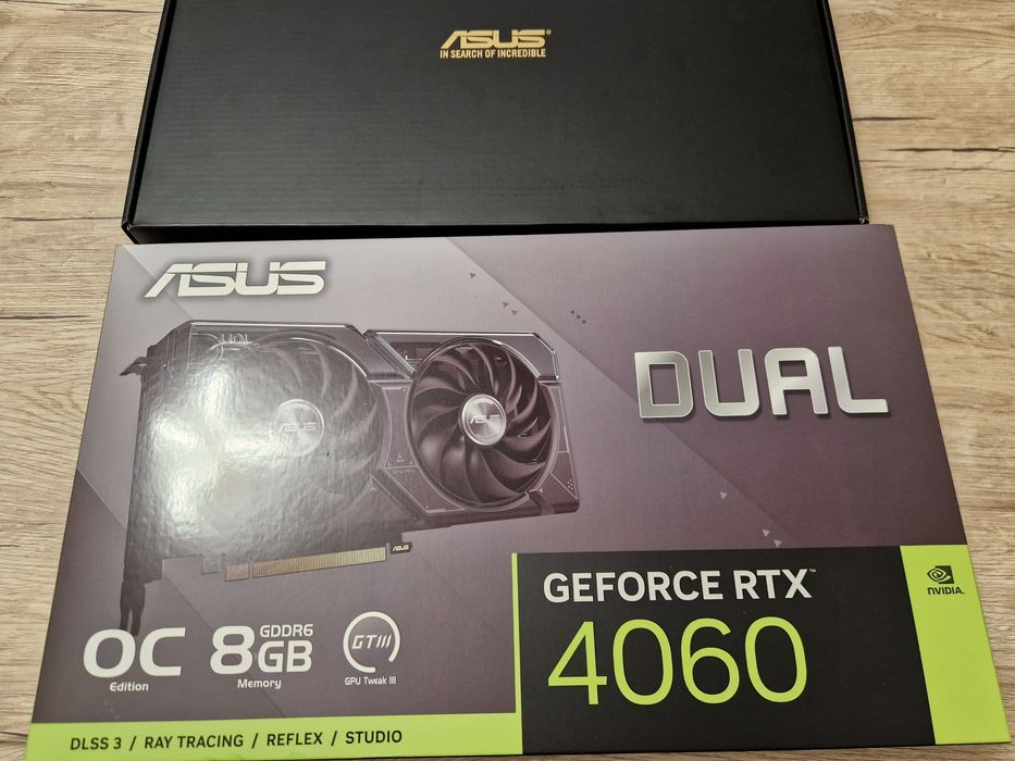 Placa video ASUS Dual GeForce RTX 4060 OC, 8GB GDDR6, 128-bit
