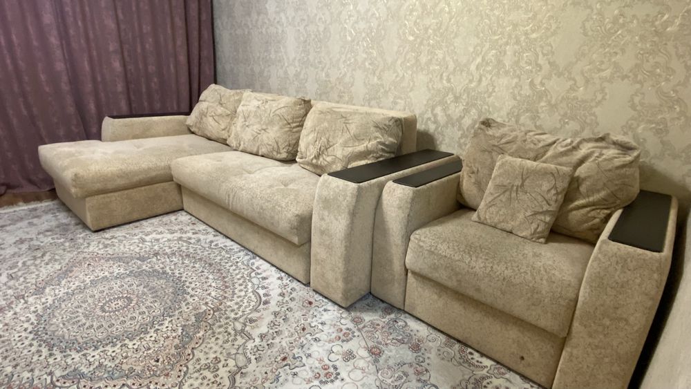 Продам диван и кресло