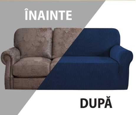 Set huse pentru canapea 3 locuri, canapea 2 locuri si 1 fotoliu