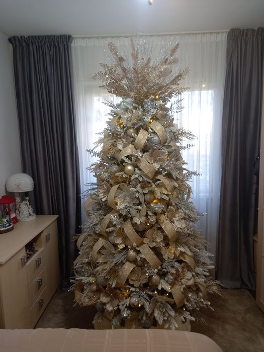 Decorațiuni/ornamente (292 bucăți) pentru Crăciun