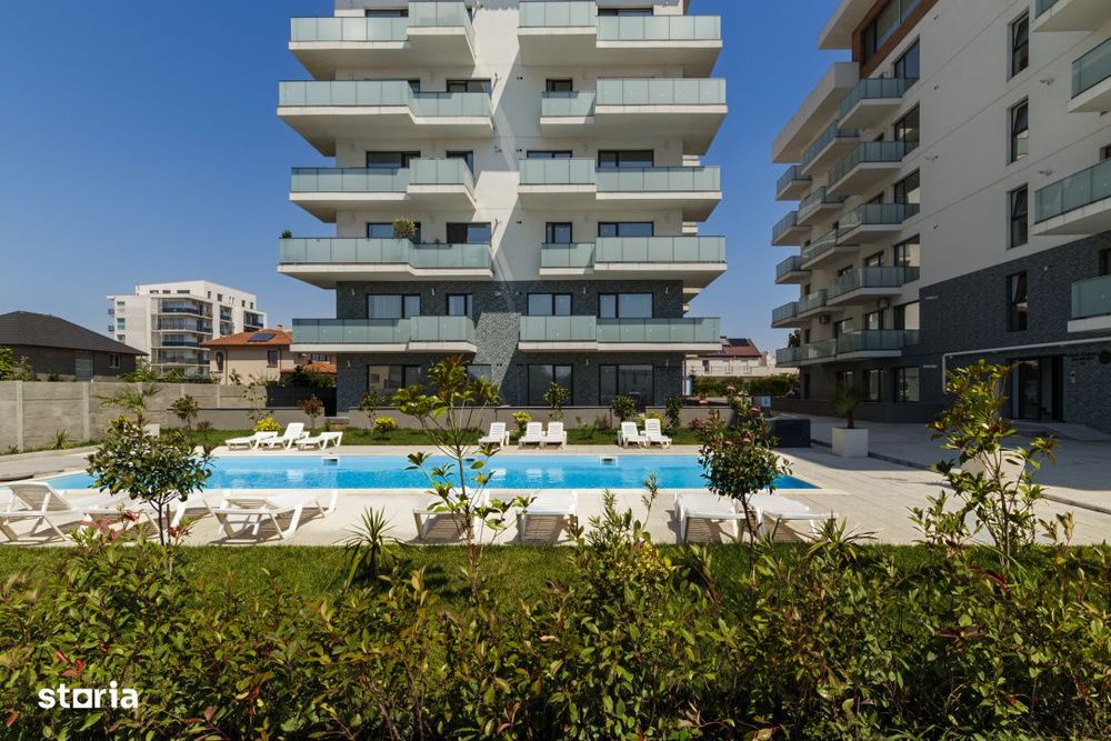 Apartament elegant si luminos cu terasa, in proximitatea Lacului Siutg