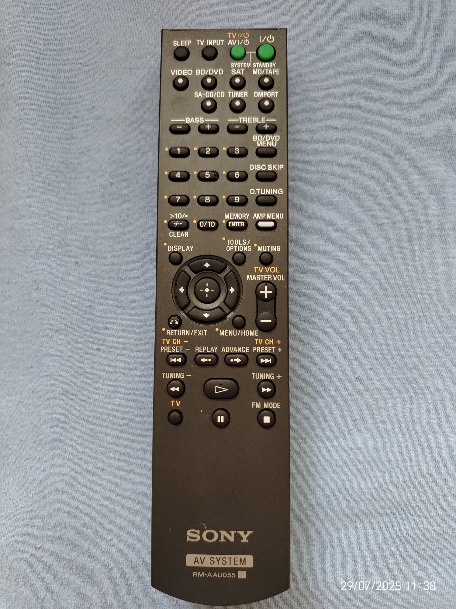 Sony RM - AAU055