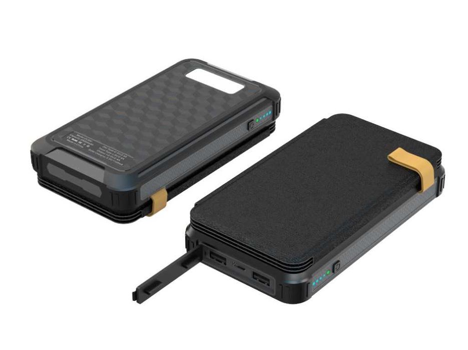 Мощен Соларен Power Bank с 4 броя соларни панели и голяма батерия
