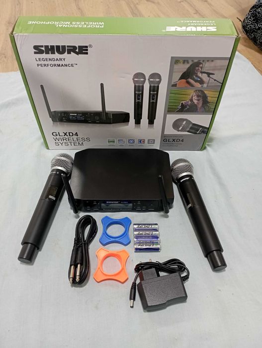 Professional Shure GLXD4 BETA58A distansion mikrofon