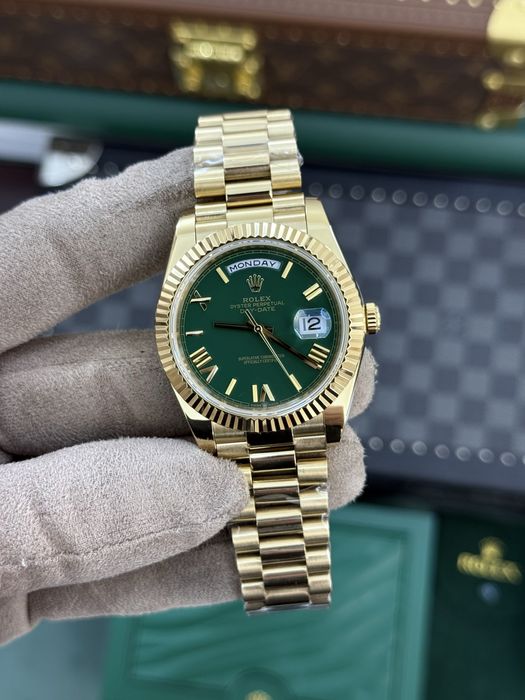Rolex Day-Date 40mm  Green Dial