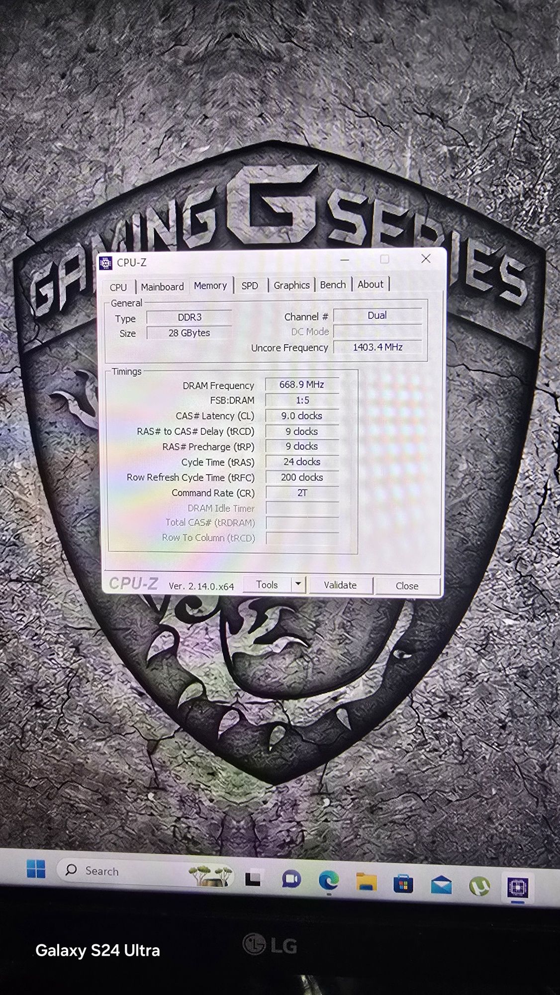 MSI Z87 G43 Геймърско дъно с процесор Xeon E3-1270, RAM 28Gb