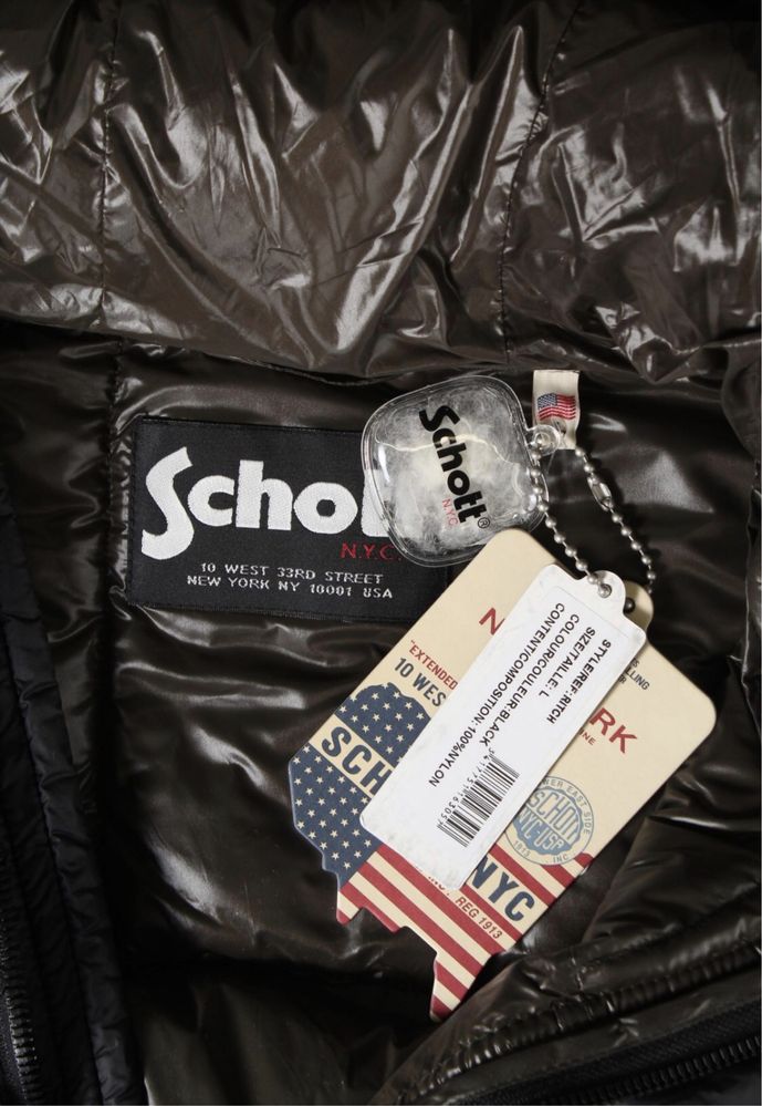 Schott NYC Ritch Down Hooded Puffer Jacket мъжко яке/пух и пера