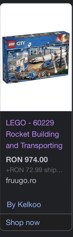 LEGO 60229 Rocket Building and Transporting