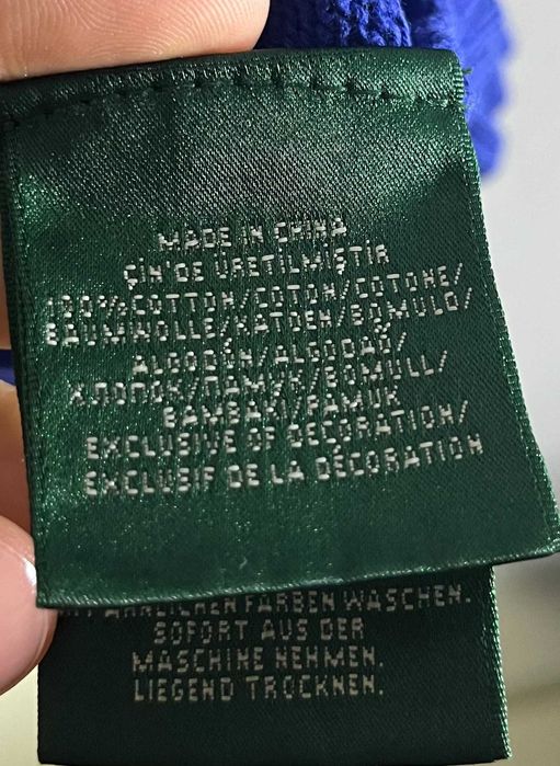 Ralph Lauren Vintage American Flag Knit Sweater Дамски Пуловер