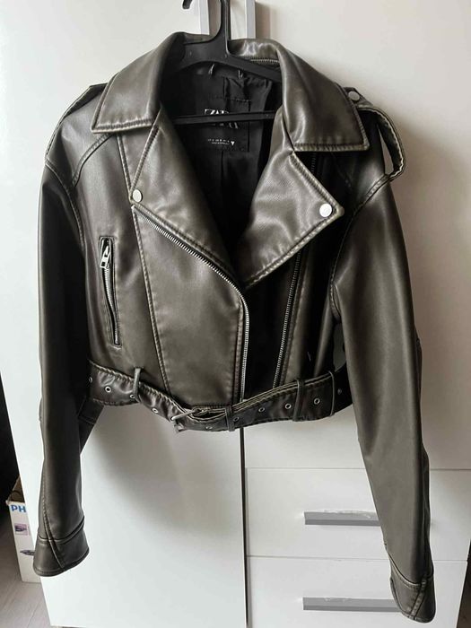 Кожено яке  Зара