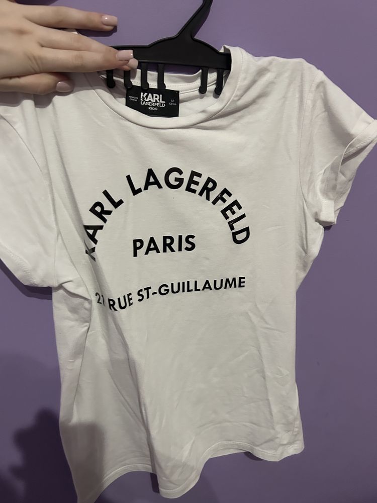 Karl lagerfeld детска тениска