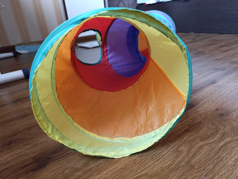 Тоннель для кошек. Игровой туннель б/у.
