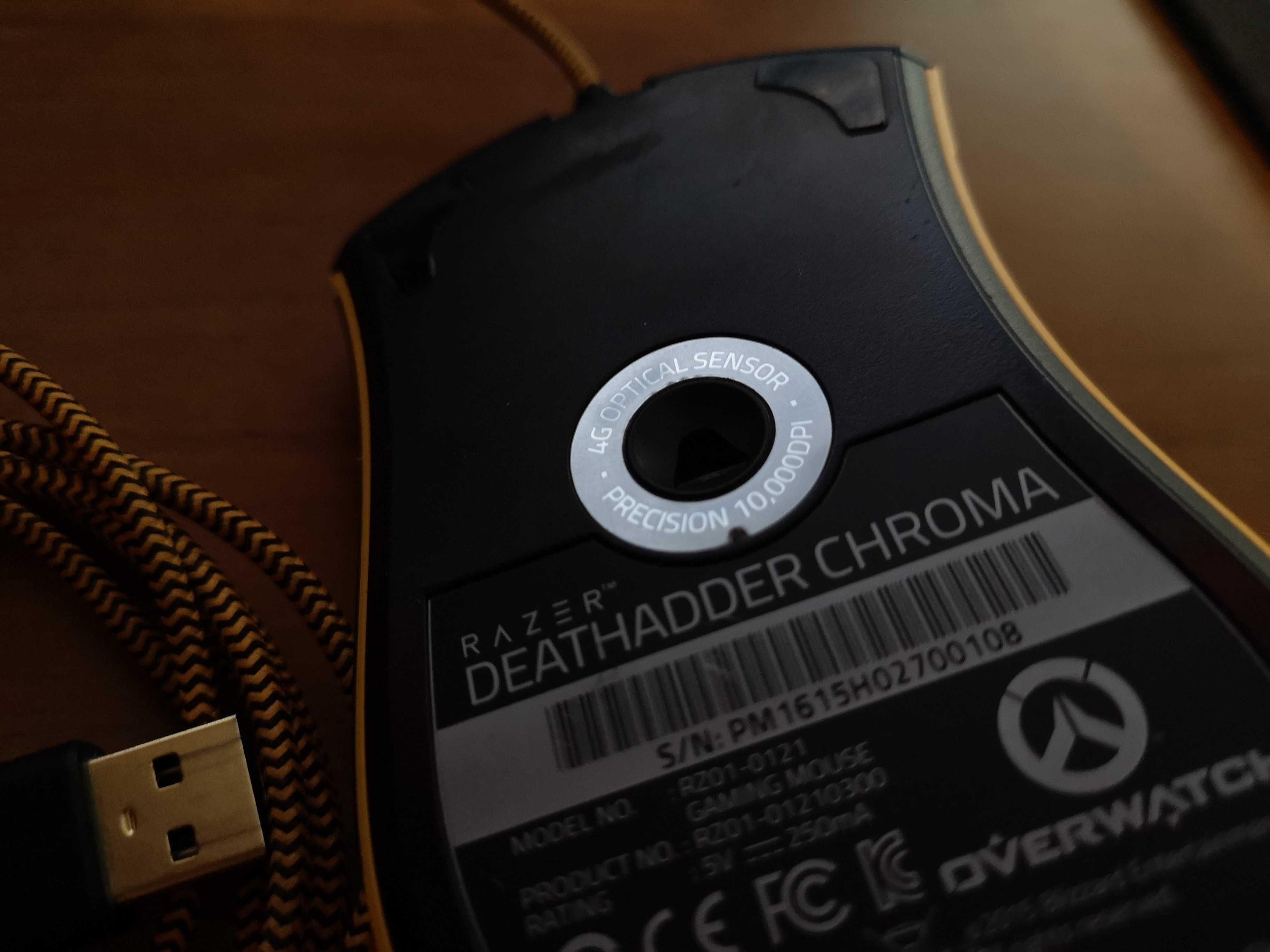 геймърска мишка Razer Mamba tournament и DeathAdder Chroma Overwatch