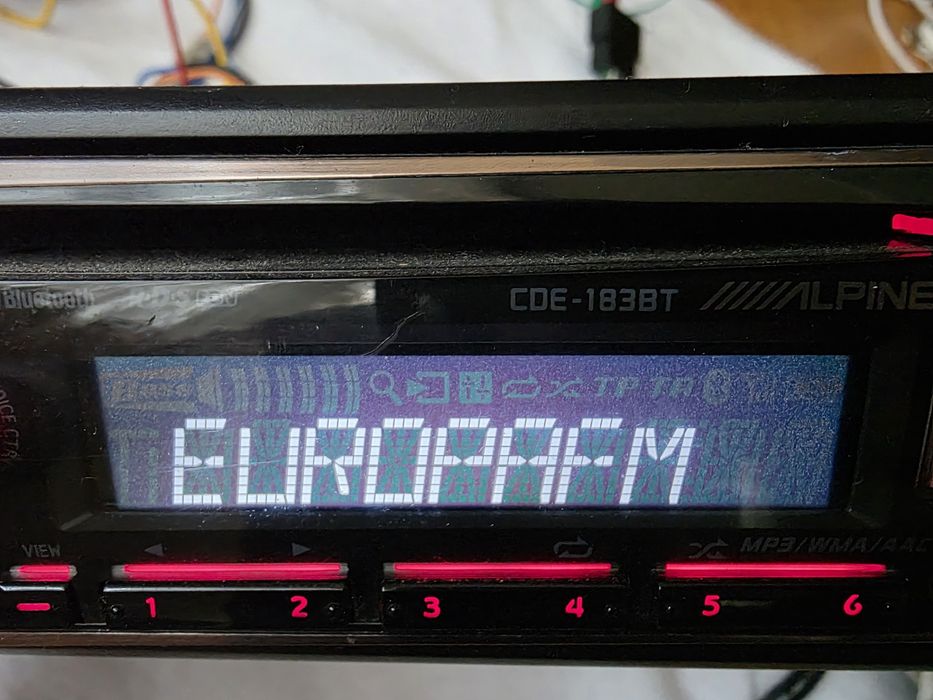 Player Alpine cde-183 Bluetooth usb,cd