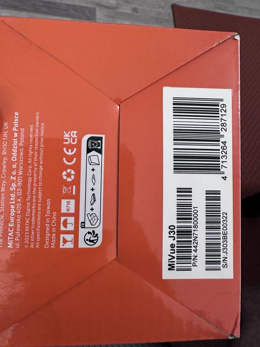 Camera bord auto DVR MIO MiVue J30, 2.5K, G-Senzor