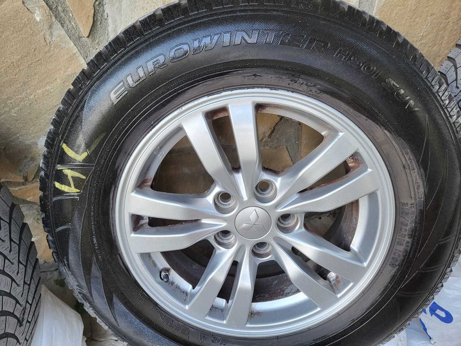 Всесезонни гуми Евровинтер с алуминиеви джанти Мицубиши 215/70R16 H100