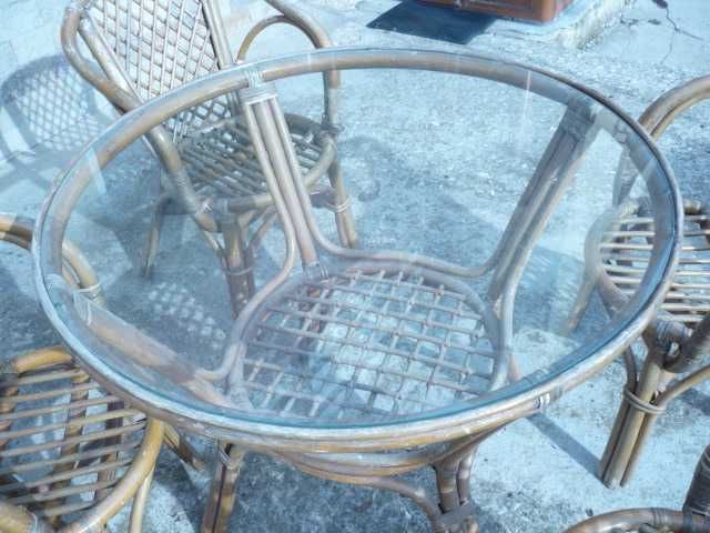 ратанови столове и маси продават се и на броика
