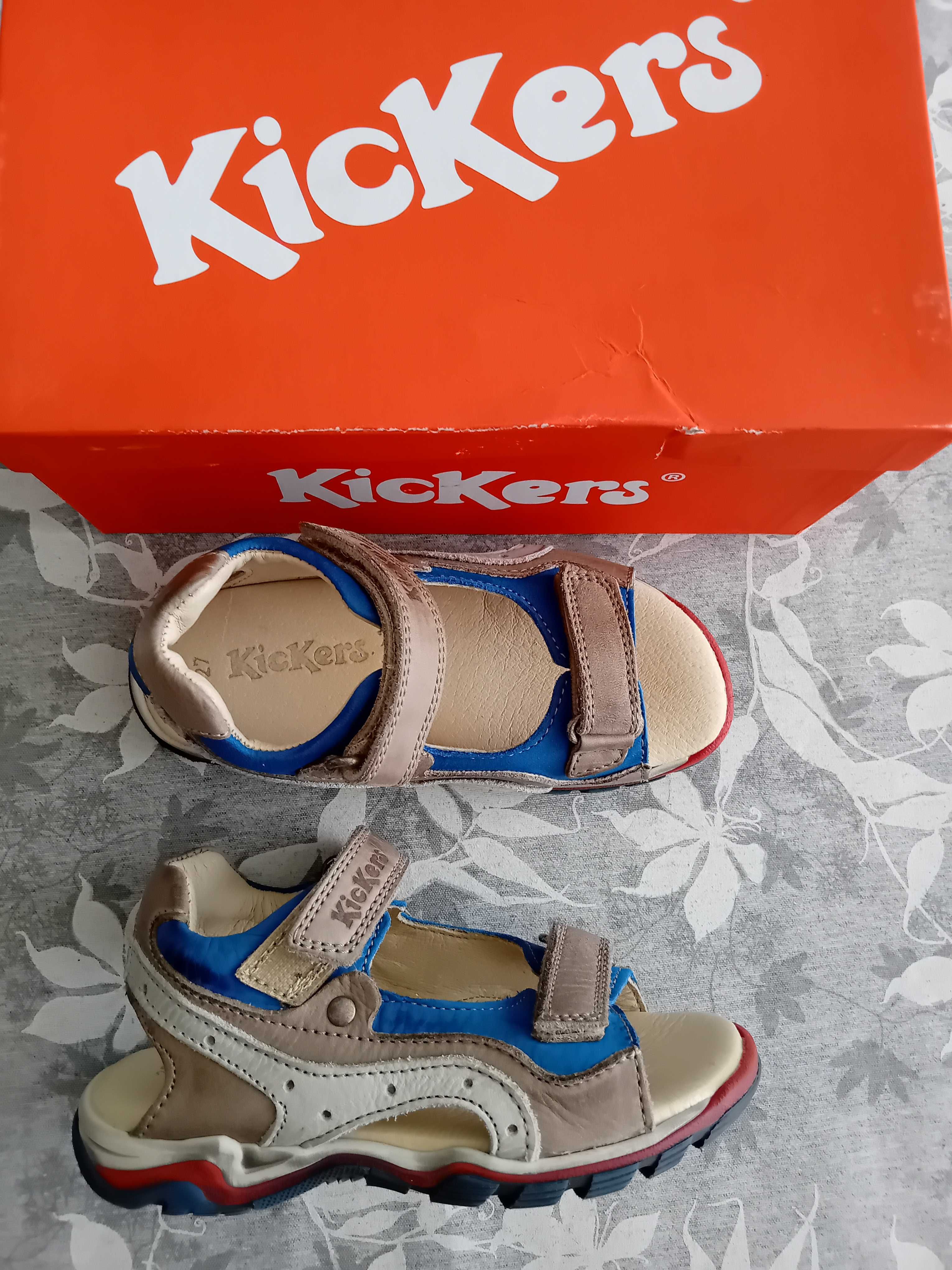 Kickers N27 естествена кожа