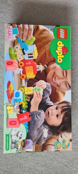 LEGO trenulet cu numere, 1,5 ani. NOU.