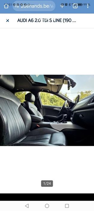 Audi a6 matrix 2016, 2.0Tdi ultra 190cp. 3xs-line