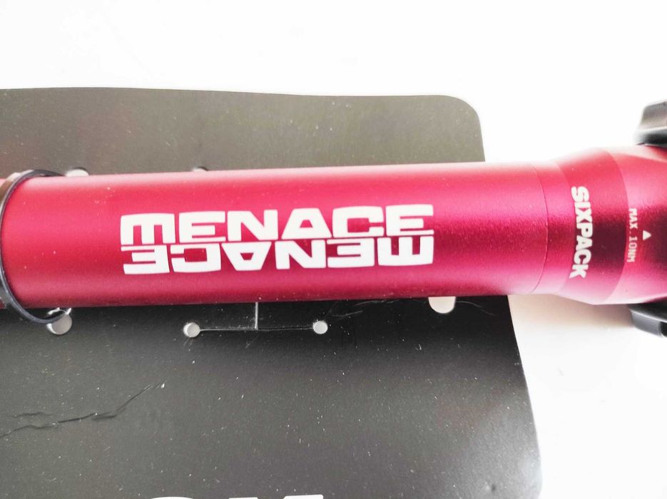 Tija de sa Sixpack Menace 27.2x350mm rosie, noua