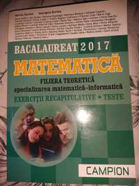 Culegeri mate ce implică ghiduri pentru bac