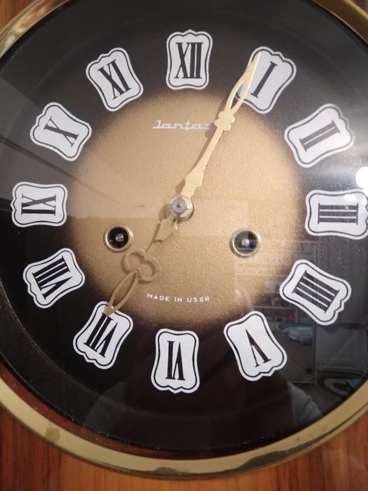 Ceas cu pendul Jantar 1980 export URSS nou stare perfecta functional