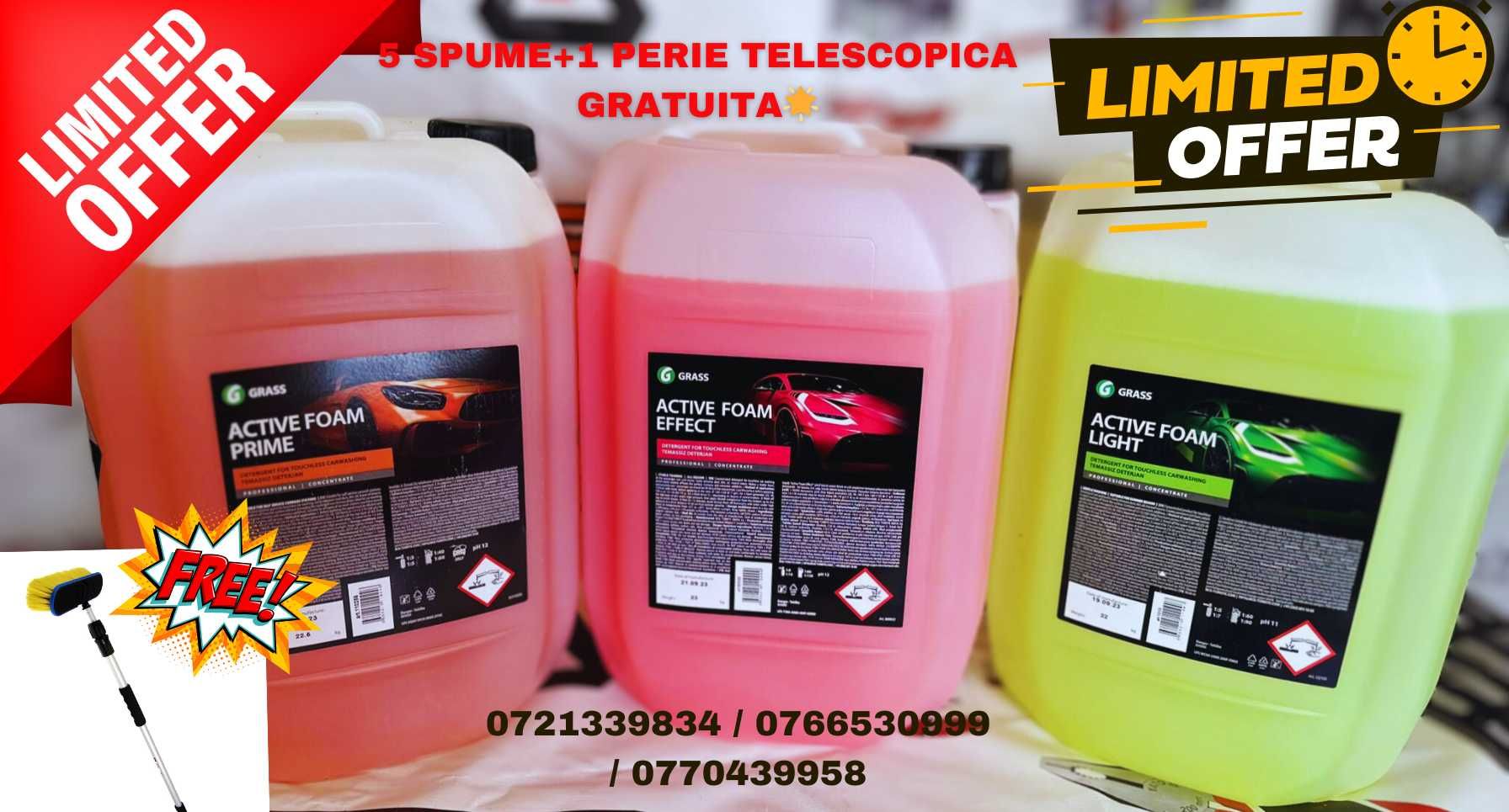 Spuma activa Grass Bio fara soda+certificare ISO-23L=48kg