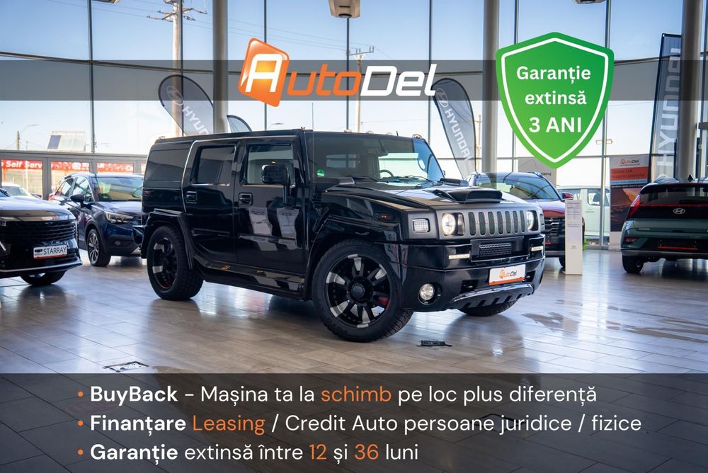 Hummer H2 6.0 V8 Supercharged "GT Black Edition"