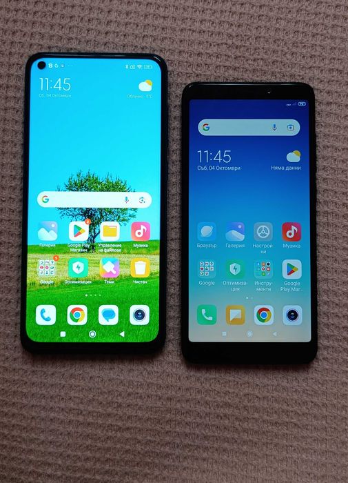 Xiaomi 2 броя Redmi 5  и Redmi Note 9