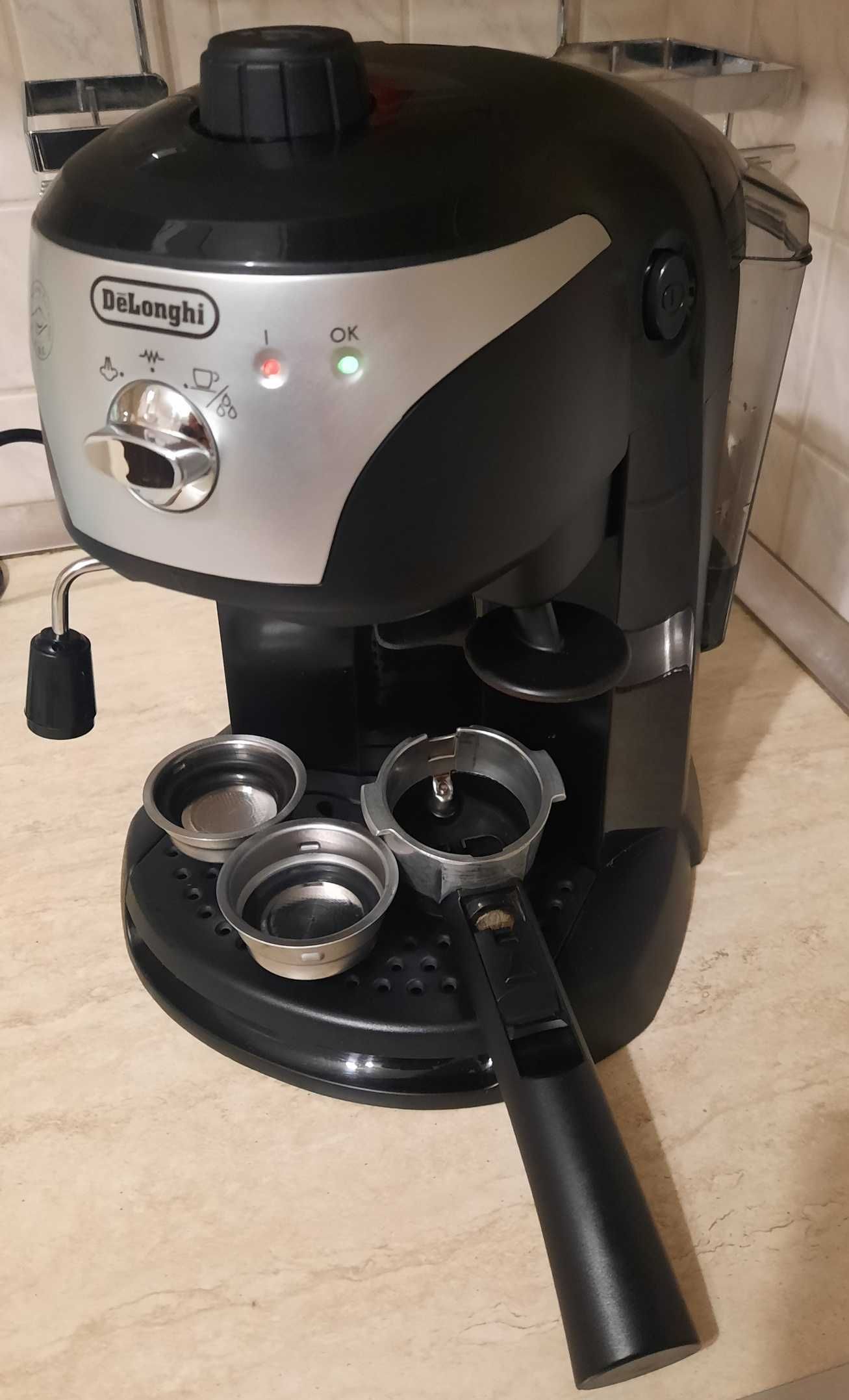 DeLonghi EC221.B-еспресо машина с крема диск