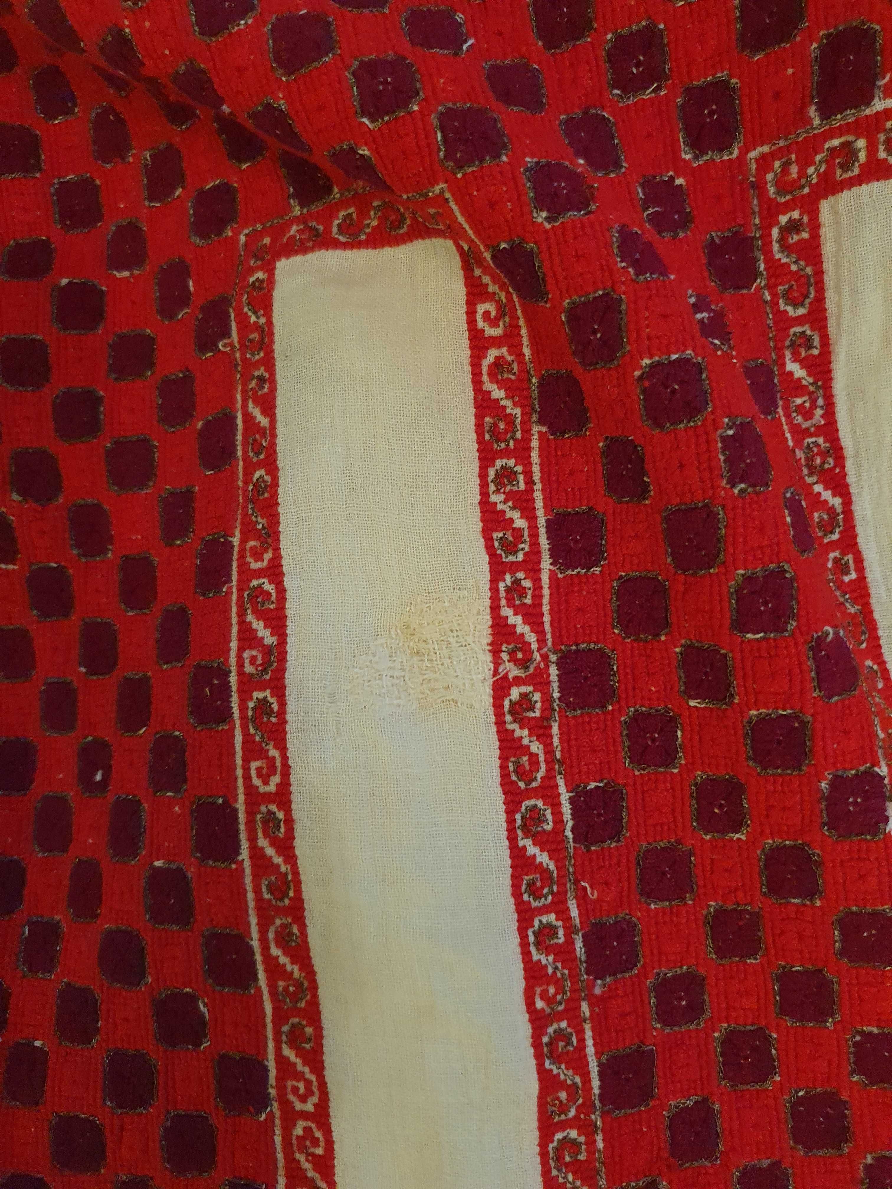 Costum Rucar/Muscel cu fir metalic (Camasa cu fir Rucar)