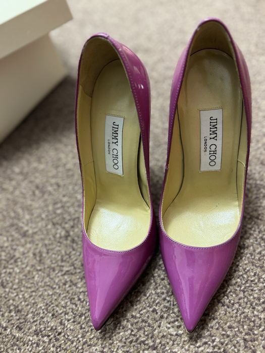 Pantofi Jimmy Choo Anouk originali cu toc inalt