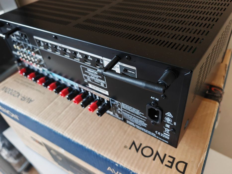 Denon AVR X 2200 W Dolby Atmos Wi-Fi Bluetooth HDMI 4K