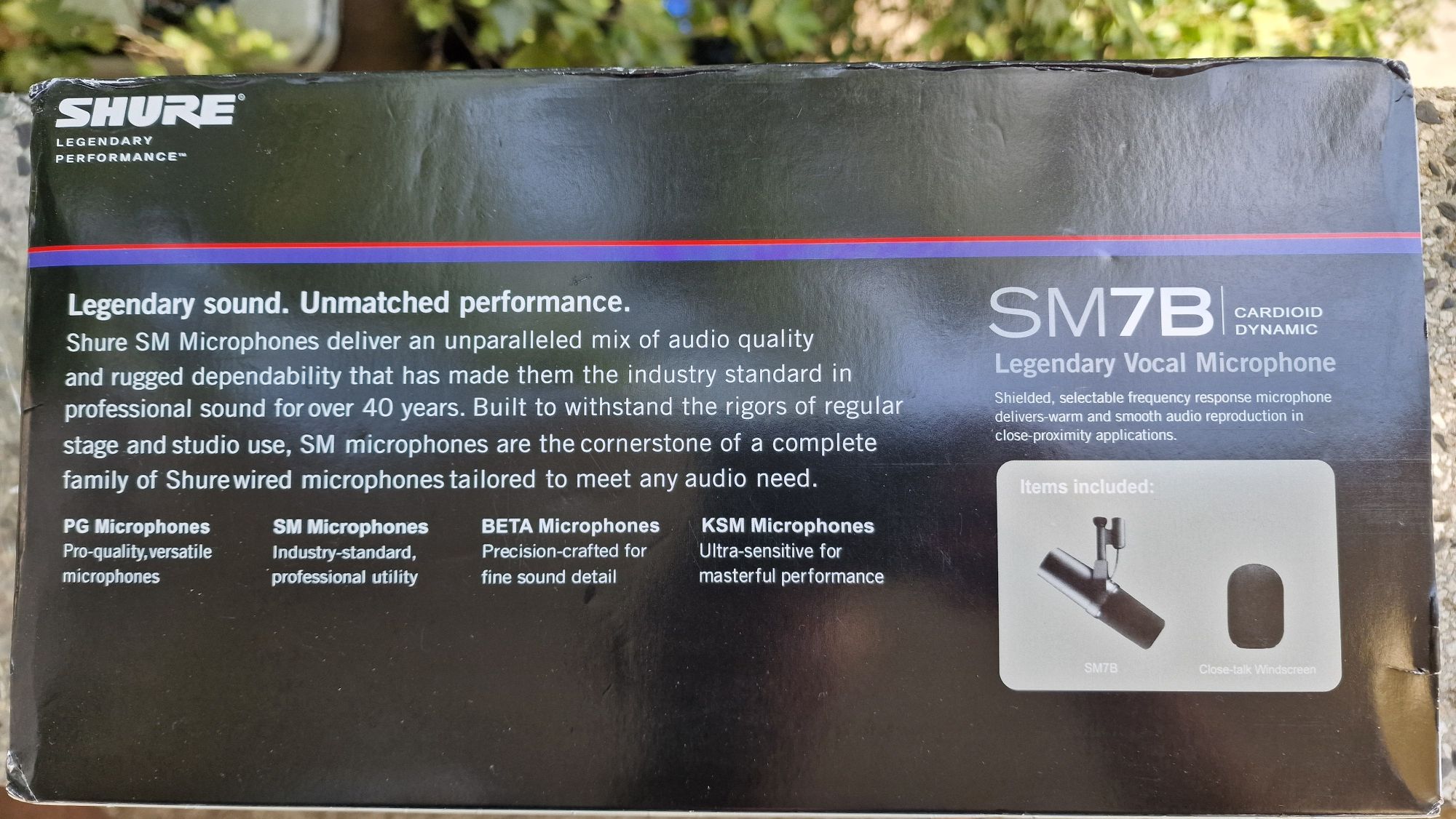 Микрофон Shure SM7B XLR