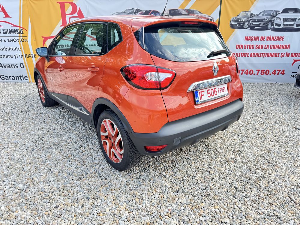 Renault Captur Orange&Black Cutie automata/Garantie/RAR efectuat