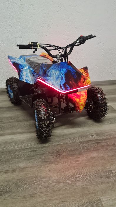 Atv tesla 49cc cu pornire la buton si sfoara nou vu garantie