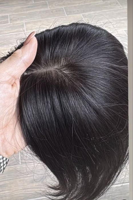 Накладка из натуральных волос