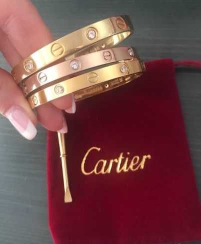 Гривна Cartier три цвята