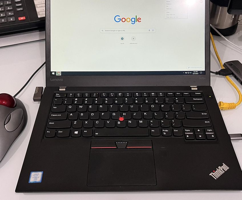 Ноутбук Lenovo think pad T470s