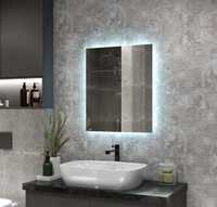 Зеркало с подсветкой. зеркало в ванную комнату. настенное зеркало.